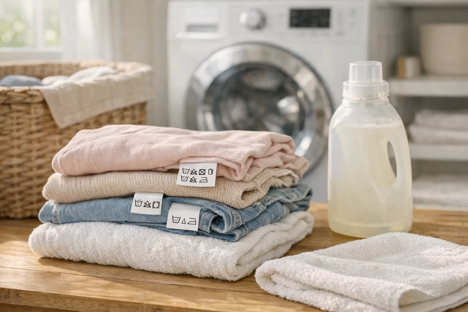 Jak czytać metki ubrań i nie niszczyć ich w praniu