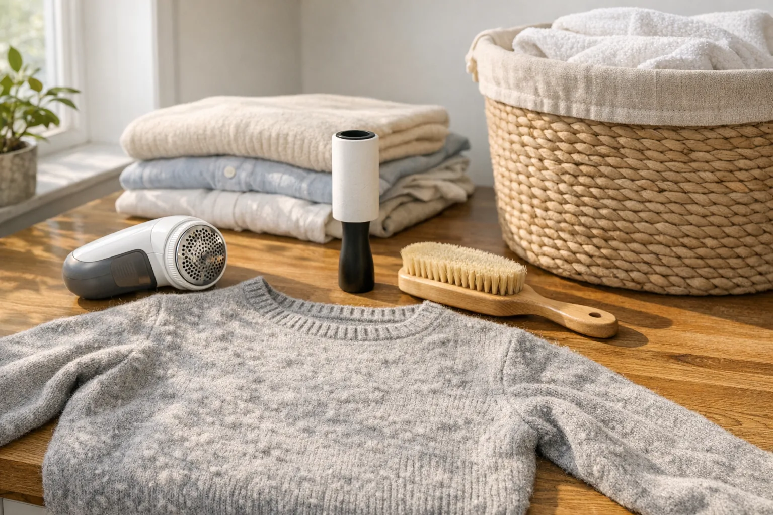 Jak usunąć zmechacenia z ubrań bez ryzyka uszkodzeń