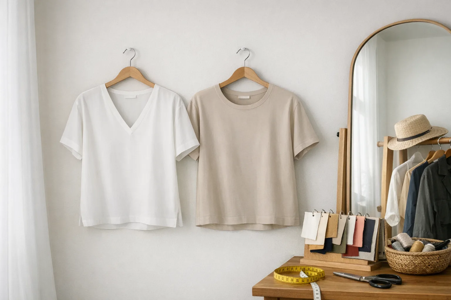 V-neck czy okrągły dekolt - co lepiej wysmukla