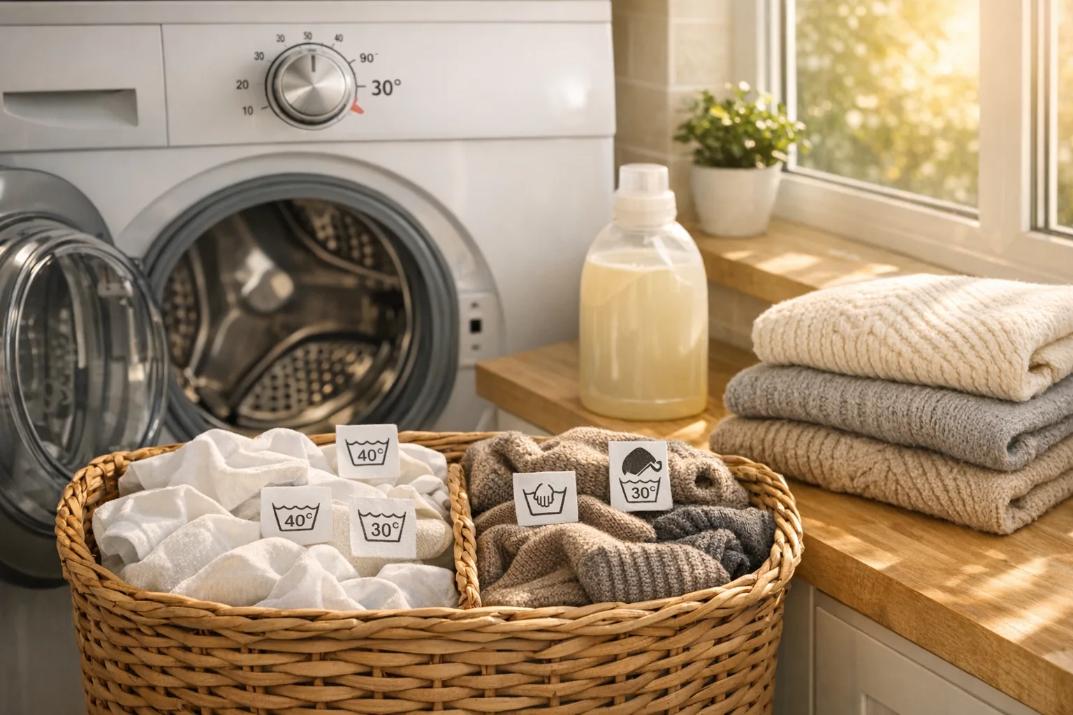 W jakiej temperaturze prać ubrania, by ich nie niszczyć